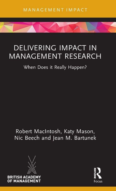 Produktbild: Delivering Impact in Management Research