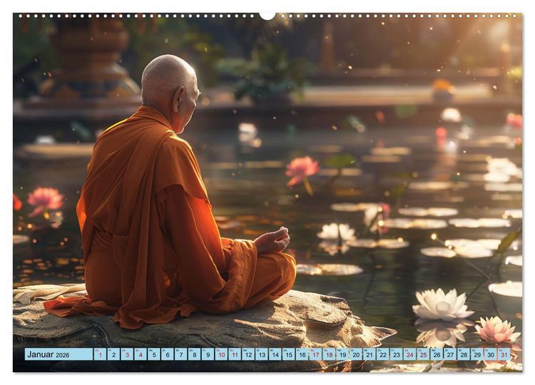 Produktbild: Komm mit in die Stille (Wandkalender 2026 DIN A2 quer), CALVENDO Monatskalender