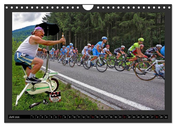 Produktbild: GSCHEIT BLED - Humorfotografie (Wandkalender 2026 DIN A4 quer), CALVENDO Monatskalender