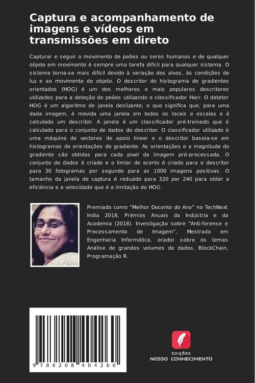 Produktbild: Captura e acompanhamento de imagens e v&iacute;deos em transmiss&otilde;es em direto