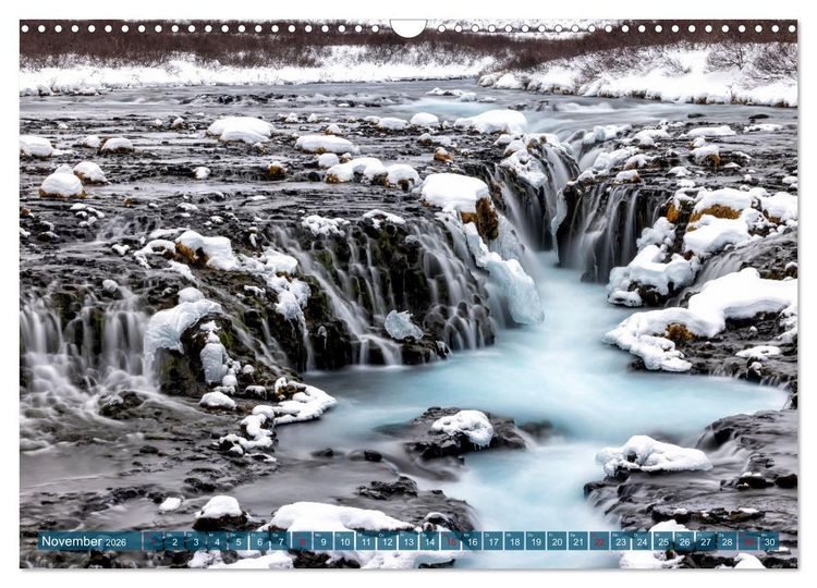 Produktbild: Island - Reise in eine andere Welt (Wandkalender 2026 DIN A3 quer), CALVENDO Monatskalender