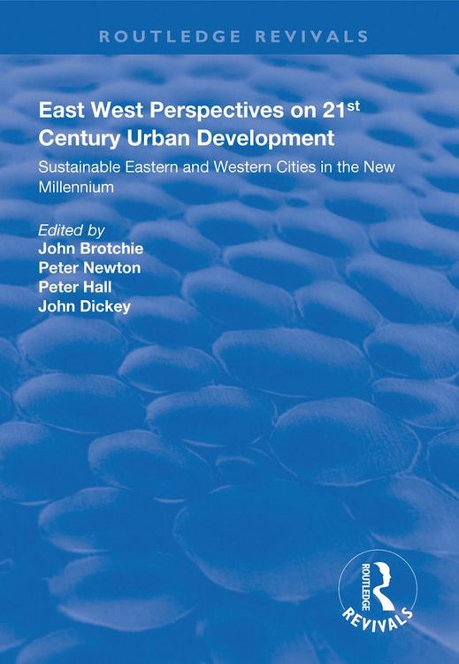 Produktbild: East West Perspectives on 21st Century Urban Development