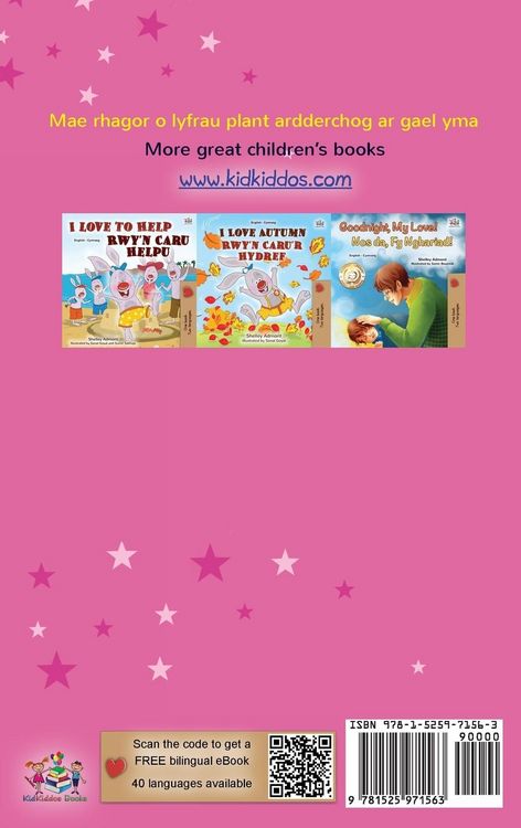Produktbild: Amanda's Dream (Welsh English Bilingual Book for Kids)