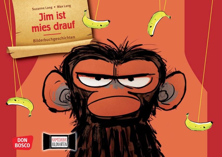 Produktbild: Jim ist mies drauf. Kamishibai Bildkartenset