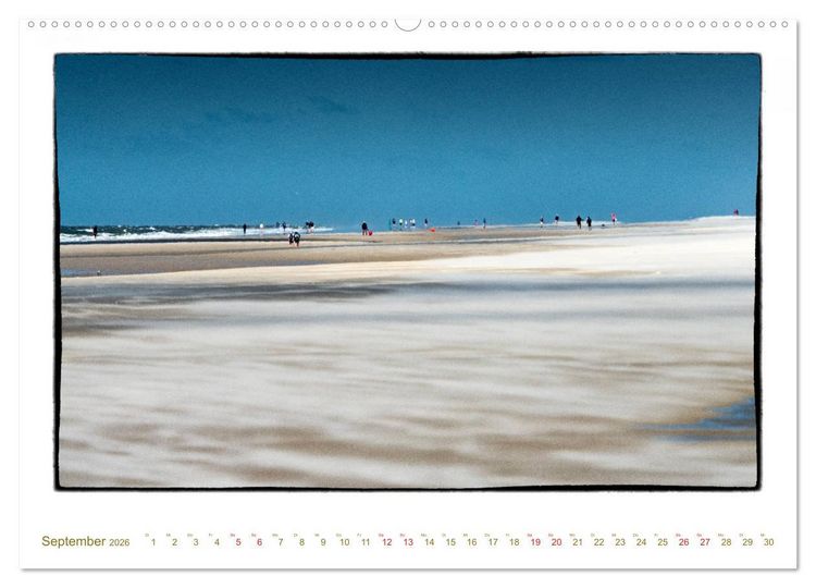 Produktbild: Amrum, inspirierende Landschaft (Wandkalender 2026 DIN A2 quer), CALVENDO Monatskalender