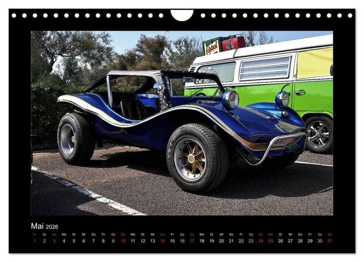 Produktbild: Buggys - die Kultautos der 80er (Wandkalender 2026 DIN A4 quer), CALVENDO Monatskalender