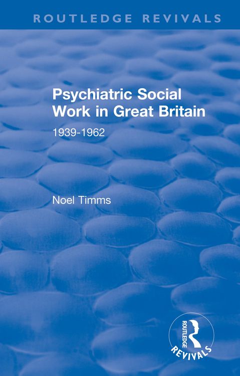 Produktbild: Psychiatric Social Work in Great Britain