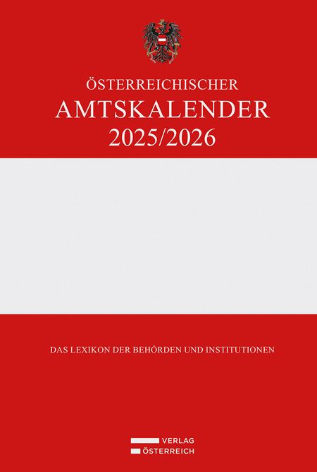 Produktbild: &Ouml;sterreichischer Amtskalender 2025/2026