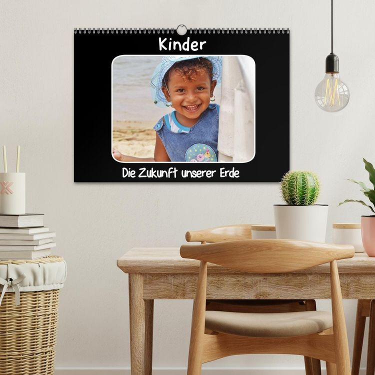 Produktbild: Kinder Die Zukunft unserer Erde (Wandkalender 2026 DIN A3 quer), CALVENDO Monatskalender