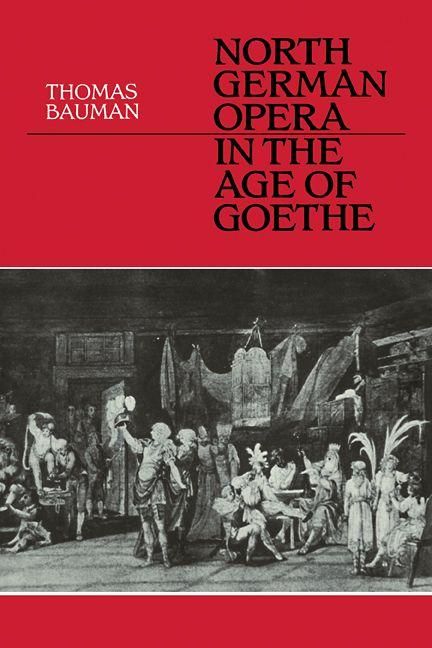 Produktbild: North German Opera in the Age of Goethe