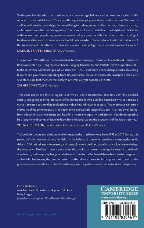 Produktbild: The Israeli Economy, 1995-2017