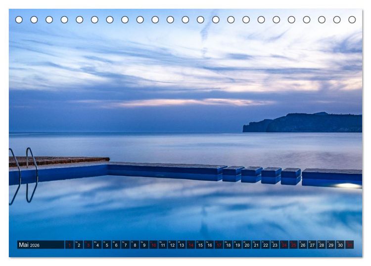 Produktbild: Mallorca - Mediterranes Flair (Tischkalender 2026 DIN A5 quer), CALVENDO Monatskalender