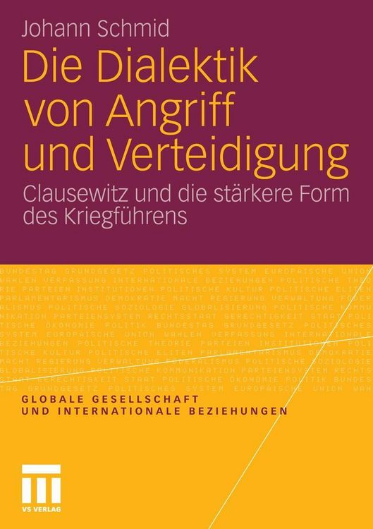 Produktbild: Die Dialektik von Angriff und Verteidigung