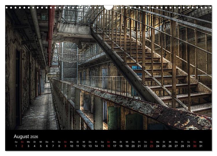 Produktbild: Vergessene und verlassene sch&ouml;ne Orte (Wandkalender 2026 DIN A3 quer), CALVENDO Monatskalender