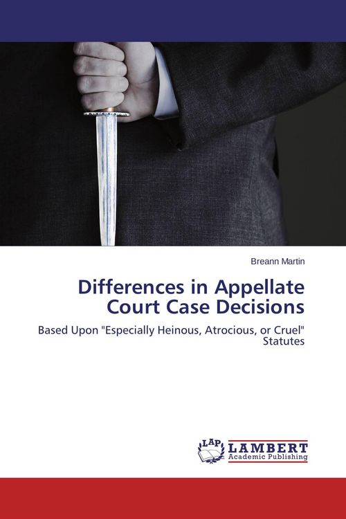 Produktbild: Differences in Appellate Court Case Decisions