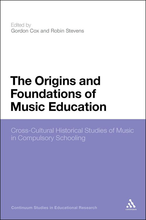 Produktbild: The Origins and Foundations of Music Education