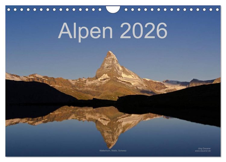 Produktbild: Alpen (Wandkalender 2026 DIN A4 quer), CALVENDO Monatskalender