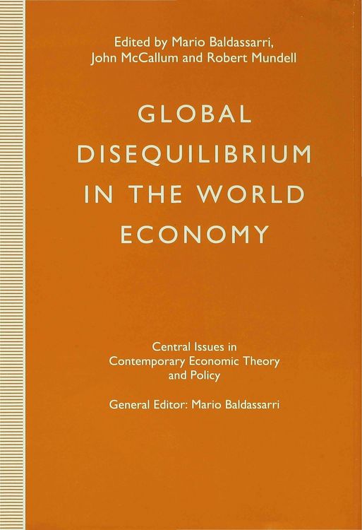 Produktbild: Global Disequilibrium in the World Economy
