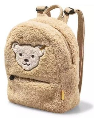 Produktbild: Steiff 600135 - Teddy Fleece Rucksack, mit Quietsche, beige, 24 cm