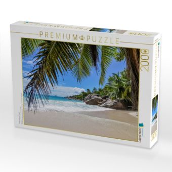 Produktbild: CALVENDO Puzzle Anse Lazio auf Praslin | 2000 Teile Lege-Gr&ouml;&szlig;e 90x67cm Foto-Puzzle f&uuml;r gl&uuml;ckliche Stunden
