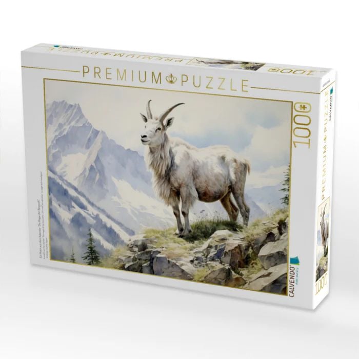 Produktbild: CALVENDO Puzzle Ein Motiv aus dem Kalender "Die Magie der Bergwelt" | 1000 Teile Lege-Gr&ouml;&szlig;e 64x48cm Foto-Puzzle f&uuml;r gl&uuml;ckliche Stunden