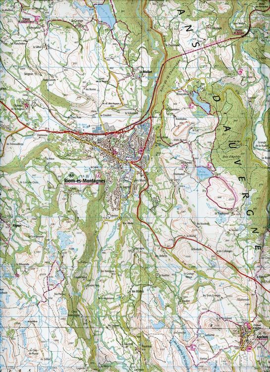 Produktbild: Riom-&egrave;s-Montagnes - Bort-les-Orgues