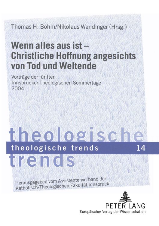 Produktbild: Wenn alles aus ist &ndash; Christliche Hoffnung angesichts von Tod und Weltende