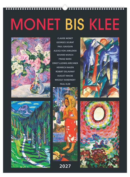 Produktbild: Monet bis Klee 2027