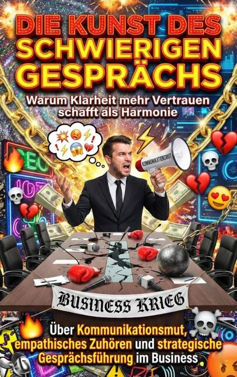 Produktbild: Die Kunst des schwierigen Gespr&auml;chs: Warum Klarheit mehr Vertrauen schafft als Harmonie