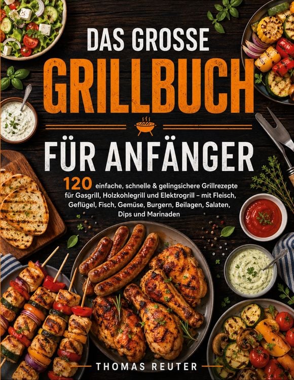 Produktbild: Das gro&szlig;e Grillbuch f&uuml;r Anf&auml;nger
