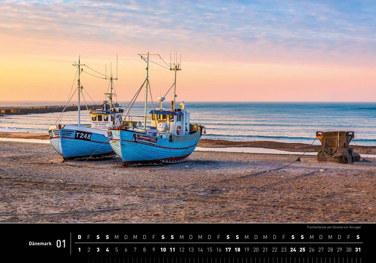 Produktbild: Dänemark Premiumkalender 2026