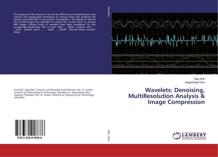Produktbild: Wavelets: Denoising, MultiResolution Analysis & Image Compression