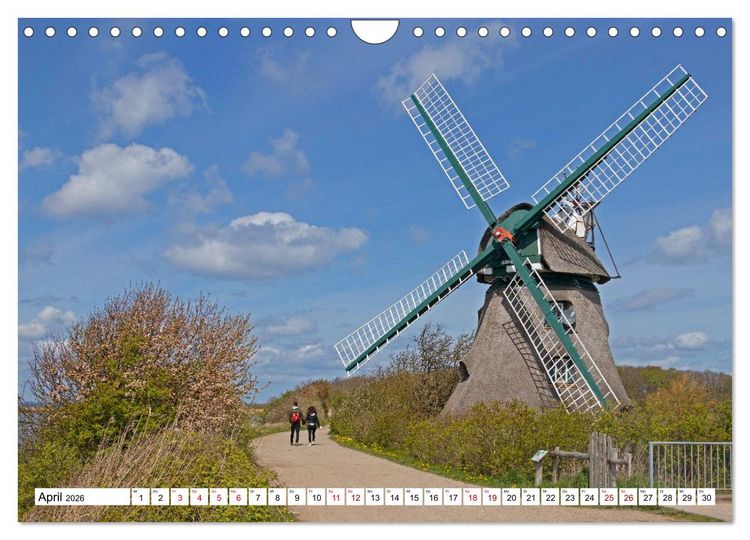 Produktbild: Angeln - Landschaft zwischen Schlei und Flensburger F&ouml;rde (Wandkalender 2026 DIN A4 quer), CALVENDO Monatskalender