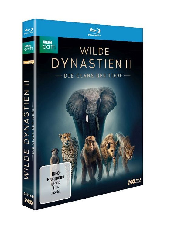 Produktbild: WILDE DYNASTIEN II - Die Clans der Tiere [2 BRs]