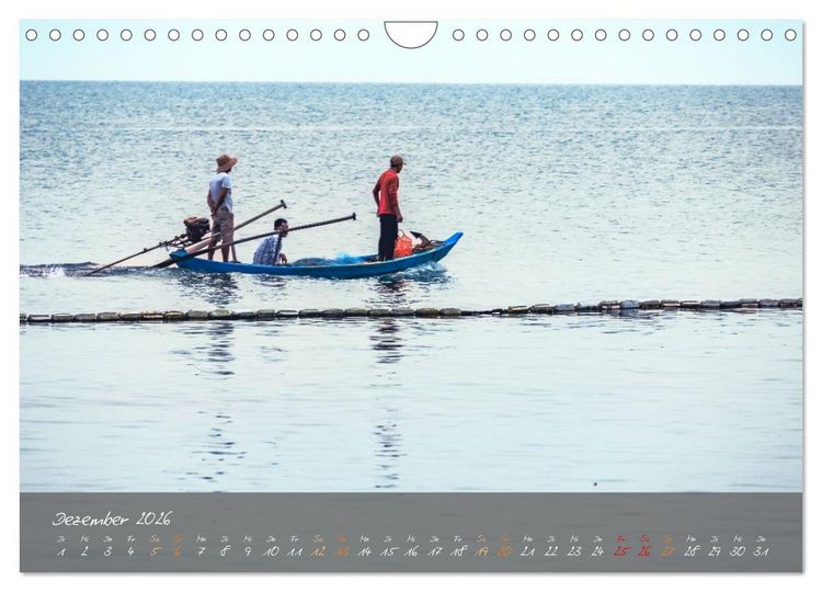 Produktbild: Vietnam von Hanoi bis Phu Quoc Menschen, Landschaften und St&auml;dte (Wandkalender 2026 DIN A4 quer), CALVENDO Monatskalender
