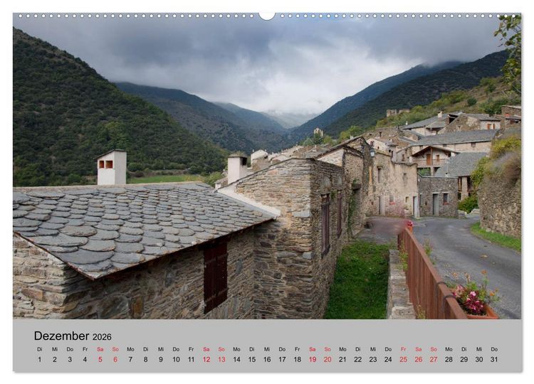 Produktbild: Franz&ouml;sische Pyren&auml;en (hochwertiger Premium Wandkalender 2026 DIN A2 quer), Kunstdruck in Hochglanz