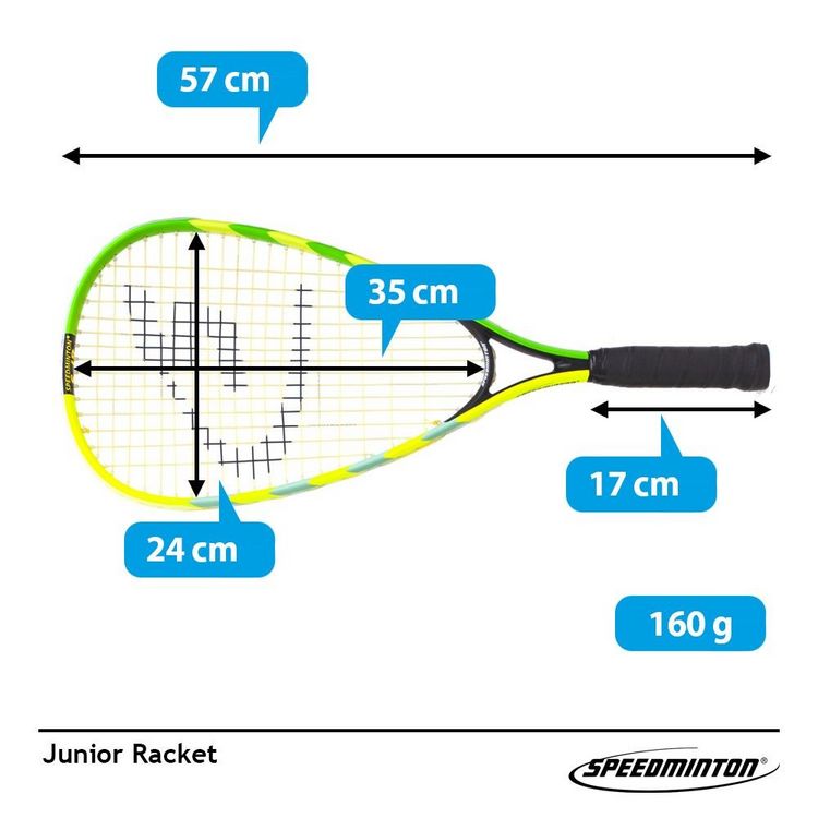 Produktbild: Speedminton 400043 - Junior Set Boys, Schl&auml;gerset