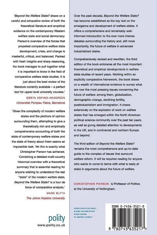 Produktbild: Beyond the Welfare State