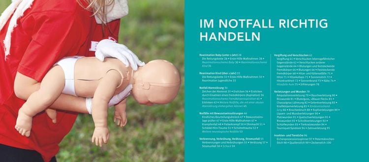 Produktbild: Erste Hilfe f&uuml;r Baby und Kind