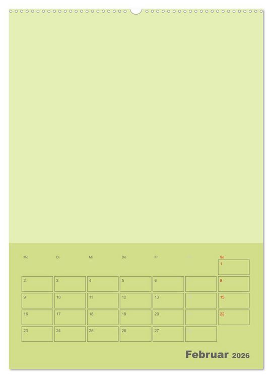 Produktbild: Bastel Terminkalender (Wandkalender 2026 DIN A2 hoch), CALVENDO Monatskalender