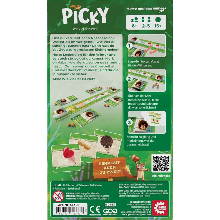 Produktbild: GAME FACTORY - Picky (d)