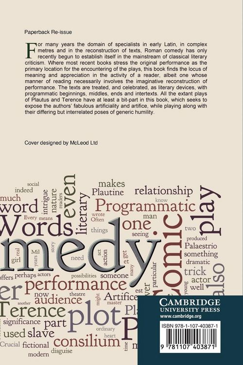 Produktbild: Reading Roman Comedy