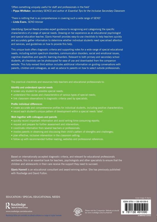 Produktbild: Identifying Special Needs