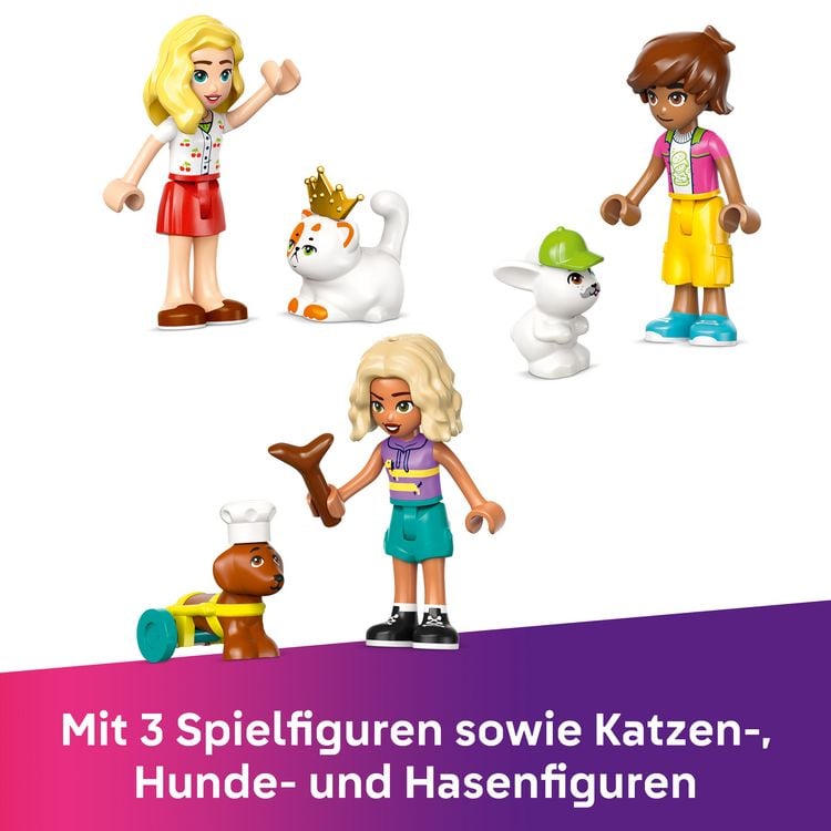 Produktbild: LEGO Friends 42650 Gesch&auml;ft f&uuml;r Haustierzubeh&ouml;r, Spielzeug Tierfiguren