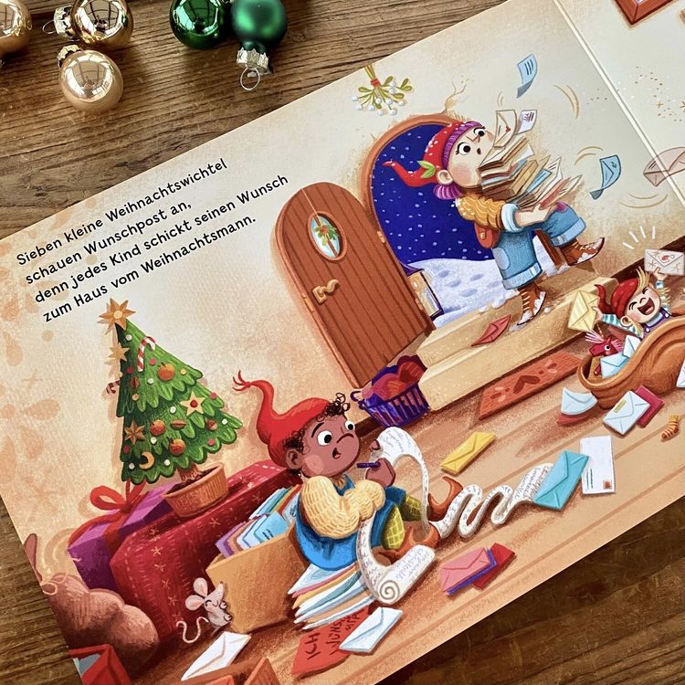 Produktbild: Sieben kleine Weihnachtswichtel