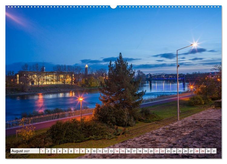 Produktbild: Magdeburg in besonderem Licht (Wandkalender 2027 DIN A2 quer), CALVENDO Monatskalender