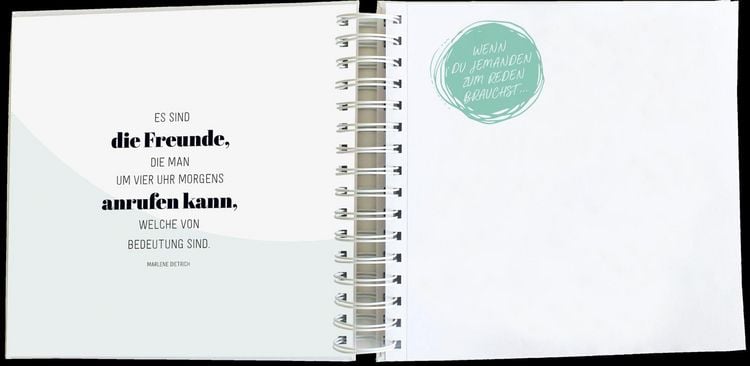 Produktbild: Wenn-Buch f&uuml;r dich &ndash; An dich gedacht &ndash; F&uuml;r dich gemacht