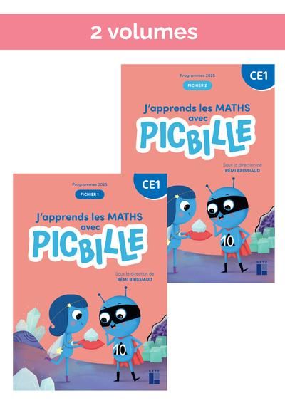 Produktbild: J'apprends les maths avec Picbille CE1 : fichier : programmes 2025