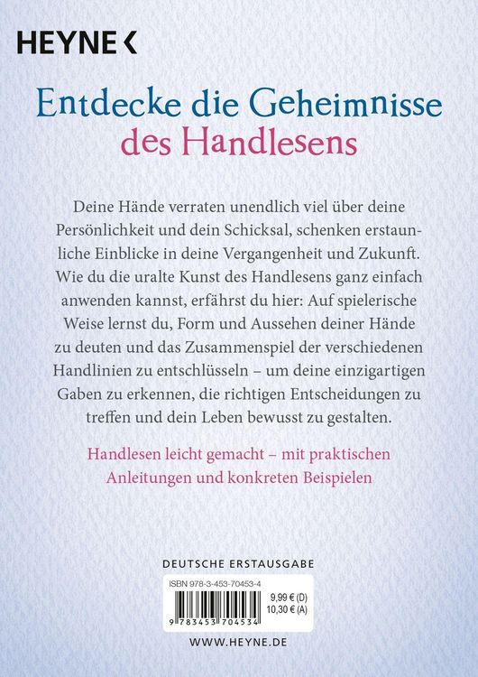 Produktbild: Das kleine Buch vom Handlesen