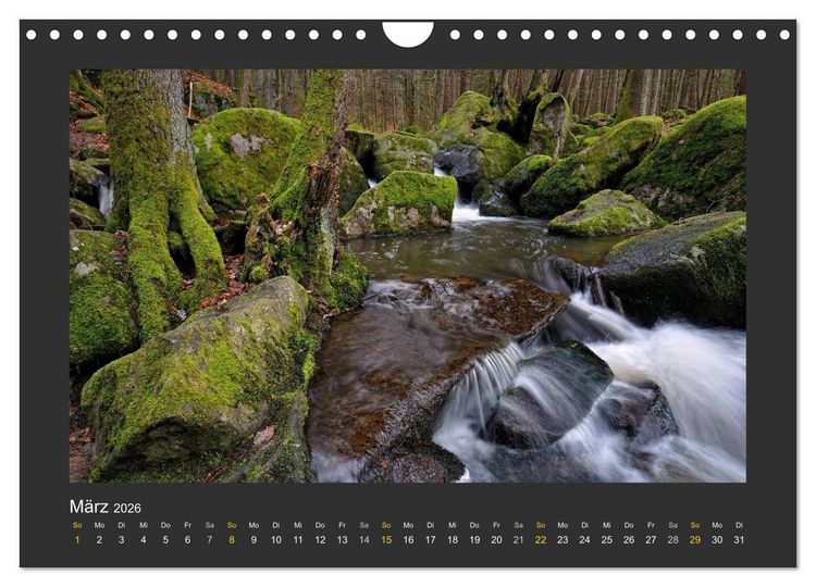 Produktbild: Poesie der Natur (Wandkalender 2026 DIN A4 quer), CALVENDO Monatskalender